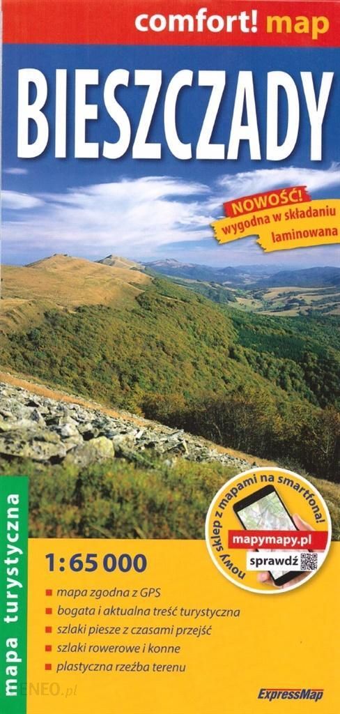 Bieszczady mapa turystyczna 1:65 000 w.2020 - Ceny i opinie - Ceneo.pl