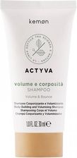 Kemon Actyva Volume E Corposità Szampon Dodający Objętości Do Włosów Cienkich 30 ml