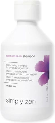 Simply Zen Restructure In Shampoo Regenerujący Szampon Do Włosów Suchych I Zniszczonych 250 ml