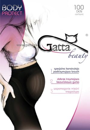 GATTA BODY PROTECT  - rajstopy ciążowe, 100 DEN