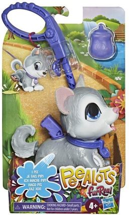Hasbro FurReal Friends - Małe zwierzaki na smyczy Peealots Husky E8935