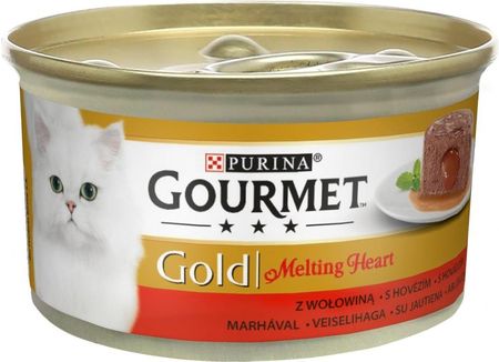 Gourmet Gold Melting Heart Z Wołowiną 85G