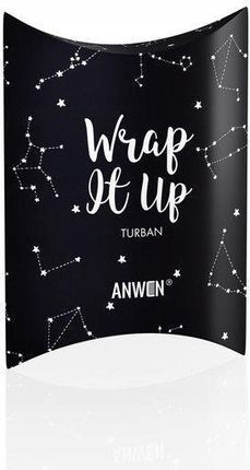 Anwen Turban Wrap It Up Czarny
