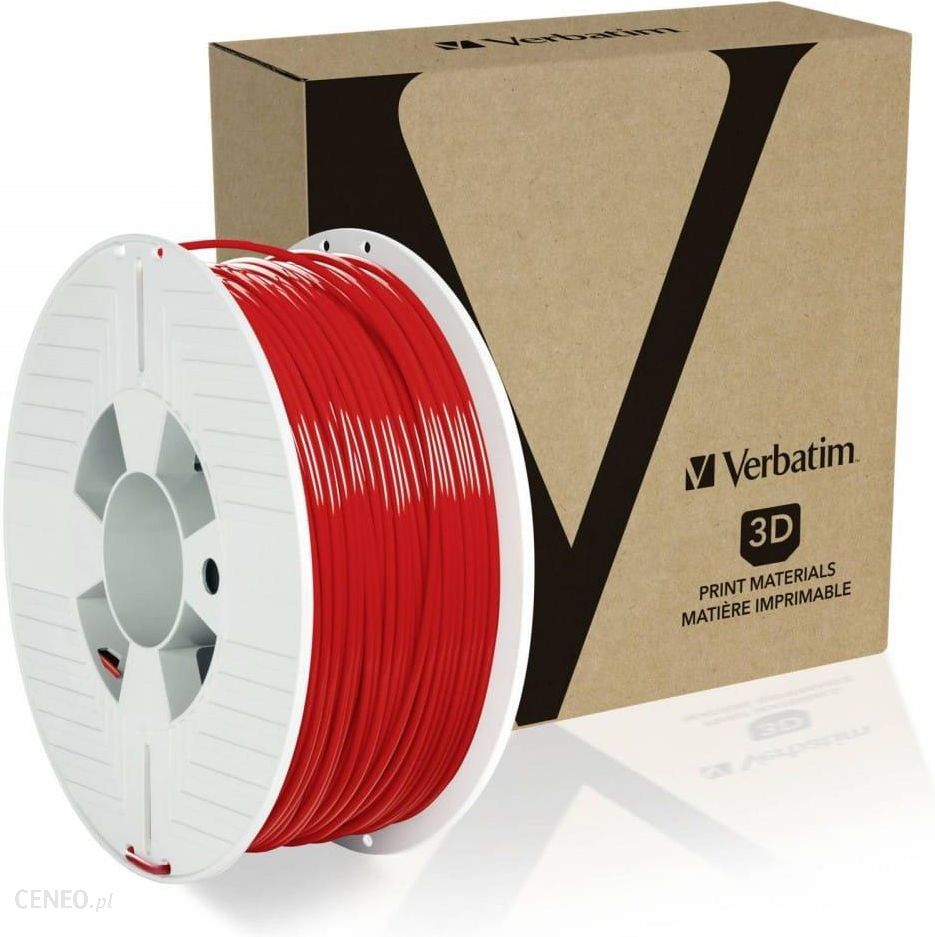 VERBATIM 3D PRINTER FILAMENT PLA 2,85 MM 1 KG RED