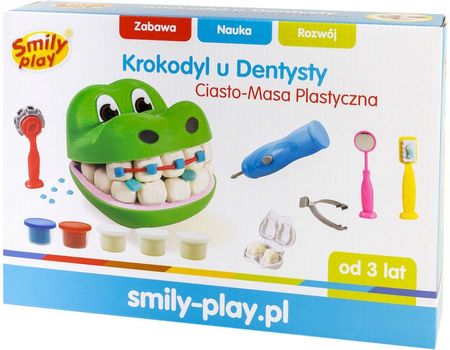 Smily Play Masa Plastyczna Krokodyl U Dentysty Sp83346