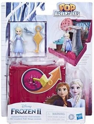 Hasbro Disney Kraina Lodu 2 Zestaw walizeczka Pop Up Zaczarowany Las z hamakiem + Mini laleczka Elsa E8799