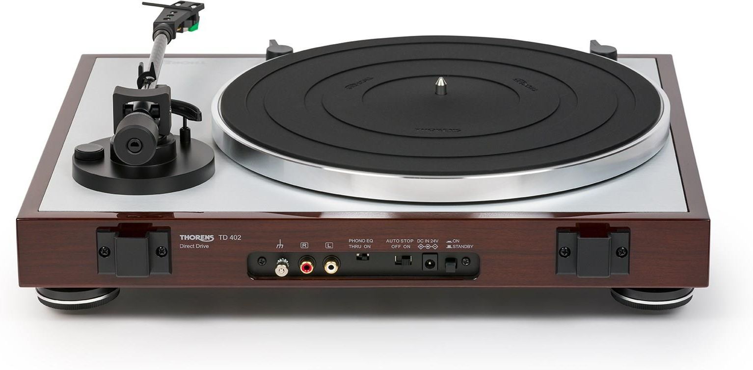 фото Програвач вінілових дисків Thorens TD-402 DD Walnut