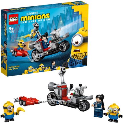 LEGO Minions 75549 Niepowstrzymany motocykl ucieka