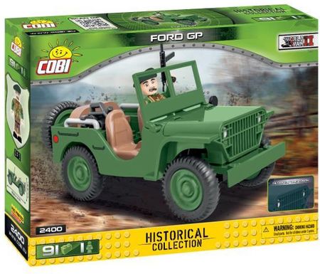 Cobi Historical Collection Wwii Jeep Ford Gp 2400