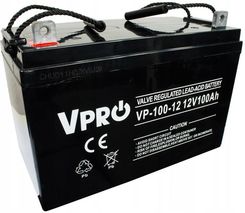 Zdjęcie Akumulator 100 Ah 12V AGM VRLA VPRO VOLT - Kraśnik