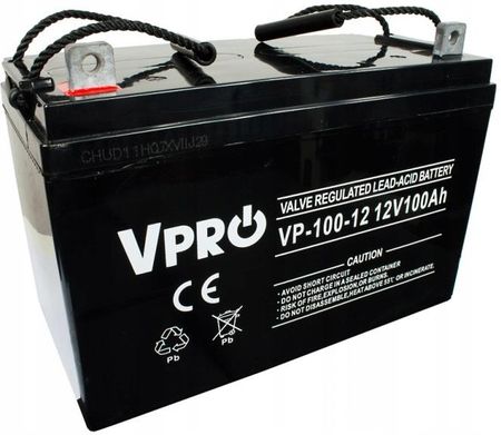 Akumulator 100 Ah 12V AGM VRLA VPRO VOLT