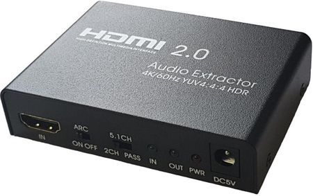 SPACETRONIK EXTRACTOR HDMI-HDMI + AUDIO SPDIF LUB R/L SPH-AE03 