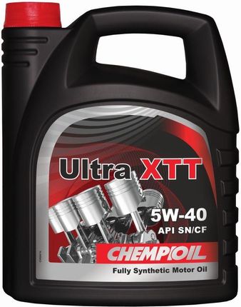 Olej syntetyczny CHEMPIOIL UltraA XTT 5W40 4 litry