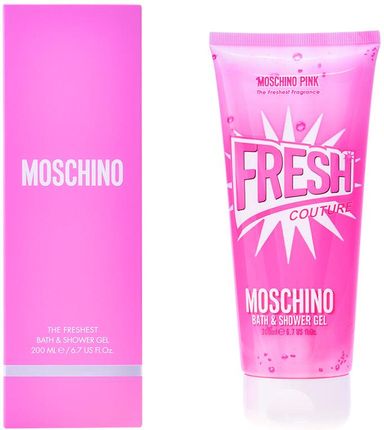 Moschino Fresh Couture Różowy Żel Do Kąpieli I Pod Prysznic 200Ml