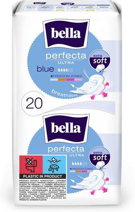 Bella Perfecta Ultra Blue Podpaski Higieniczne 20Szt