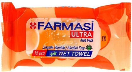Farmasi chusteczki nawilżane Ultra Orange 15szt.