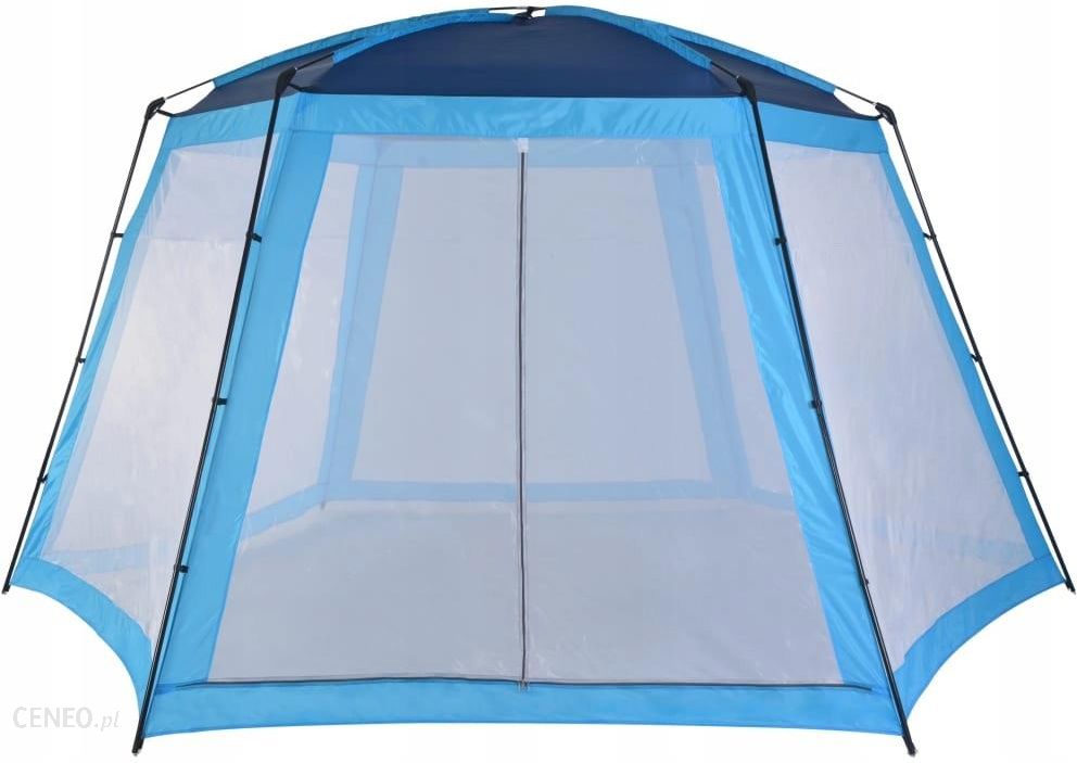 vidaXL Namiot do basenów, tkanina, 500 cm, niebieski