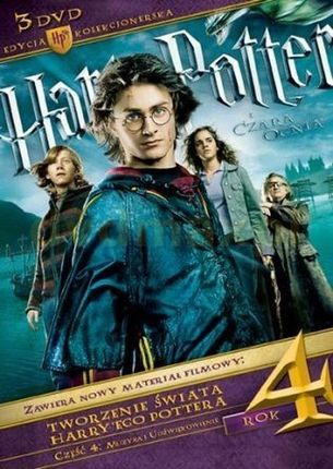 Harry Potter i Czara Ognia wydanie kolekcjonerskie (Harry Potter and the Goblet of Fire - Collector's Edition) (3DVD)