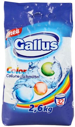 Proszek do prania Gallus Color 2,6 kg 32 prania
