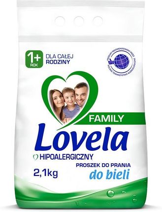 Lovela Family Proszek do bieli 2,1kg (28 pr)