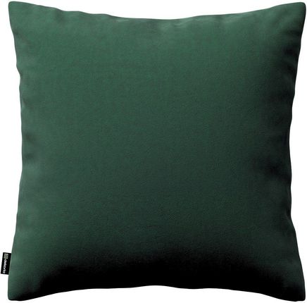 Dekoria Poszewka Kinga na poduszkę ciemny zielony 43×43 cm Velvet
