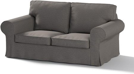 Dekoria Pokrowiec na sofę Ektorp 2 osobową rozkładaną grafit 200×90×73 cm Edinburgh