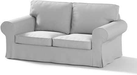 Dekoria Pokrowiec na sofę Ektorp 2 osobową rozkładaną szary szenil 200×90×73 cm Chenille
