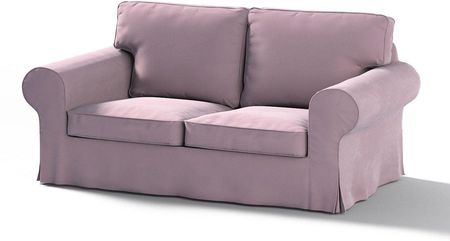 Dekoria Pokrowiec na sofę Ektorp 2 osobową rozkładaną zgaszony róż 200×90×73 cm Velvet