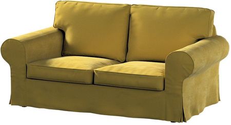 Dekoria Pokrowiec na sofę Ektorp 2 osobową rozkładaną oliwkowy zielony 200×90×73 cm Velvet