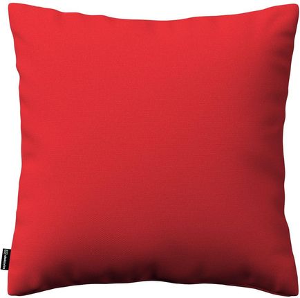 Dekoria Poszewka Kinga na poduszkę czerwony 50×50 cm Loneta