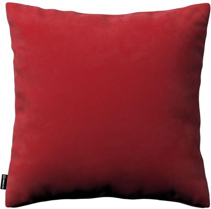 Dekoria Poszewka Kinga na poduszkę intensywna czerwień 50×50 cm Velvet