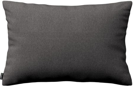 Dekoria Poszewka Kinga na poduszkę prostokątną grafitowy 60×40 cm Etna