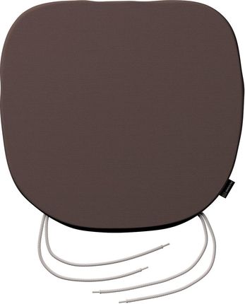 Dekoria Siedzisko Bartek na krzesło Coffe (czekoladowy brąz) 40×37×2 5 cm Cotton Panama