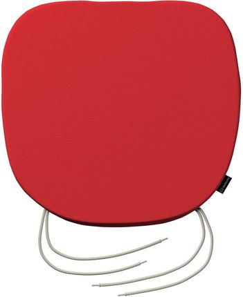 Dekoria Siedzisko Bartek na krzesło czerwony 40×37×2 5 cm Loneta
