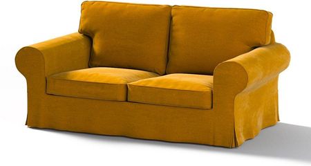 Dekoria Pokrowiec na sofę Ektorp 2 osobową nierozkładaną miodowy 173×83×73 cm Velvet