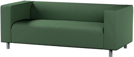 Dekoria Pokrowiec na sofę Klippan 2 osobową Forest Green (zielony) 177×88×66 cm Cotton Panama