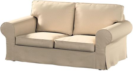 Dekoria Pokrowiec na sofę Ektorp 2 osobową rozkładaną model do 2012 kremowo beżowy 195×90×73 cm Living