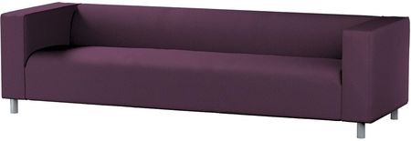 Dekoria Pokrowiec na sofę Klippan 4 osobową fioletowy 246×86×58 cm Living
