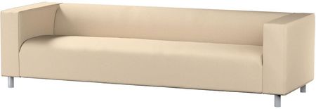 Dekoria Pokrowiec na sofę Klippan 4 osobową kremowo beżowy 246×86×58 cm Living