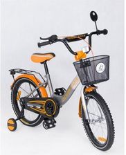 Tomabike Rower Platinium Orange 16  - Rowerki tradycyjne