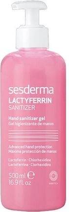 Antybakteryjny żel do dezynfekcji rąk - SesDerma Laboratories Lactyferrin Sanitizer Hand Sanitizer Gel 500ml