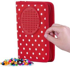 Zdjęcie Pixie Crew Piórnik Szkolny Czerwony W Białe Kropki  - Bełchatów