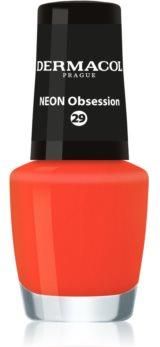 Dermacol Neon neonowy lakier do paznokci odcień 29 Obsession 5ml