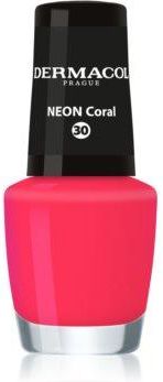 Dermacol Neon neonowy lakier do paznokci odcień 30 Coral 5ml