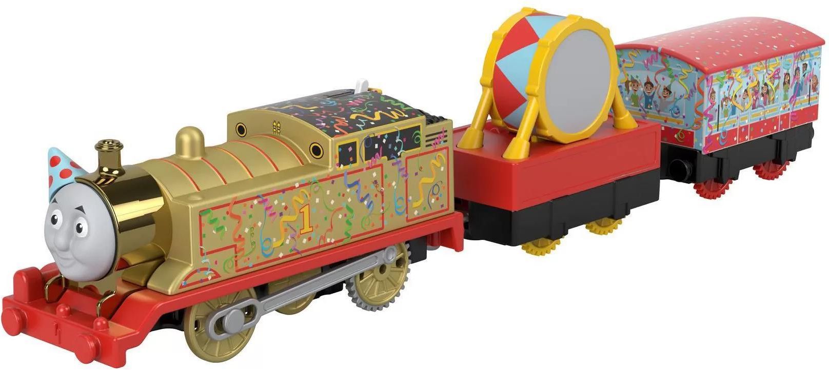 Fisher Price Kolejka Tomek I Przyjaciele Track Ghk79 Lokomotywa Z Napedem Zloty Tomek Ceny I Opinie Ceneo Pl