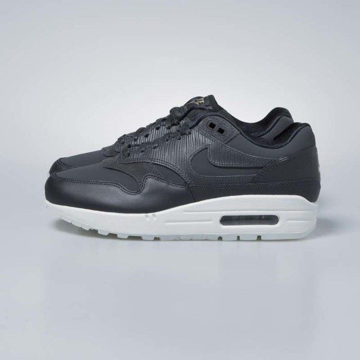 Sneakers buty damskie Nike WMNS Air Max 1 Premium anthracite Sneakers buty Nike WMNS Air Max 1 Premium black black