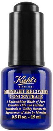 Kiehl'S Serum Regenerujące Na Noc Dla Skóry Tłustej Świeże Spojrzenie Midnight Recovery Concentrate 15 ml