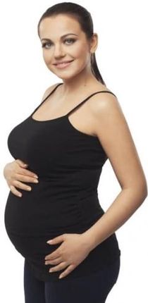 Podkoszulka ciążowa chroniąca przed promieniowaniem czarna Femibelly