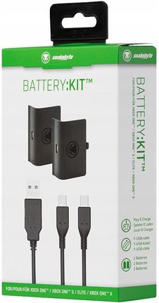 Snakebyte Battery Kit Czarny SB913174