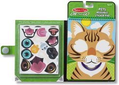 Zdjęcie Melissa & Doug Naklejki Wielorazowe Safari Copy 405101 - Myszków